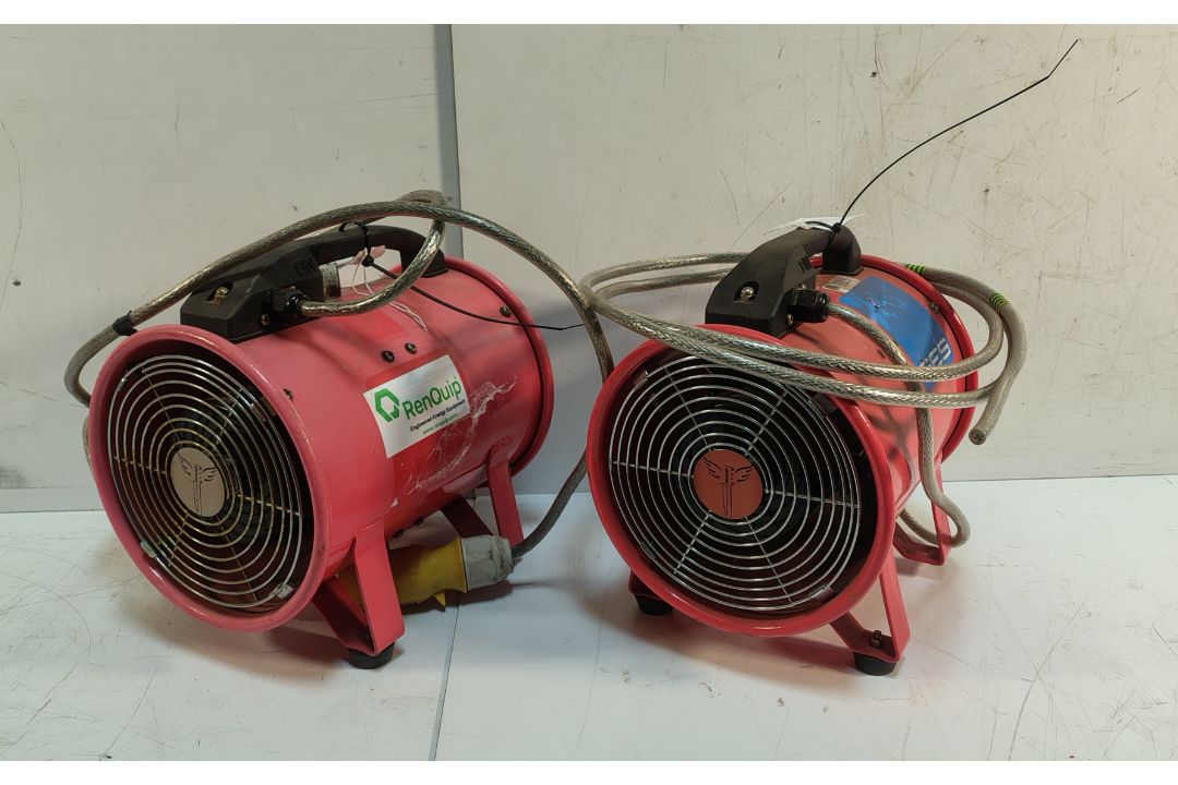 2x ELITE ELITE200 110V 8" Fume Extractors - Image 1 of 11