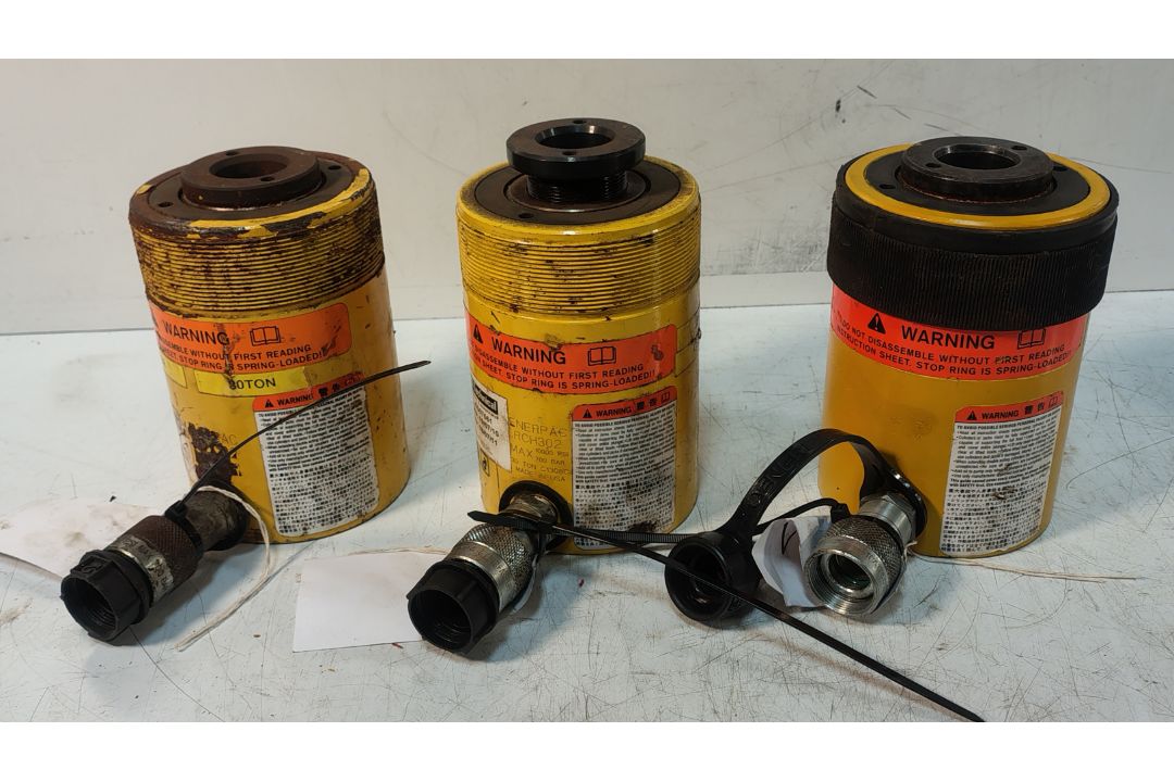 3x Enerpac RCH-302 30t Single Acting Hollow Plunger Cylinders 178mm-242mm - Image 1 of 4