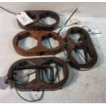 4x HTL NF-312378 No Flog 3.1/2" to 3.7/8" Hands Free Backing Spanners