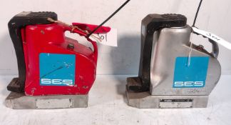 2x Yale AJH-620C 20t Toe/Claw Jacks