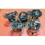 5x SA EQUIP PNSB110/15-4EX/STA 110V 4 WAY EX. Splitter Units (STAHL)