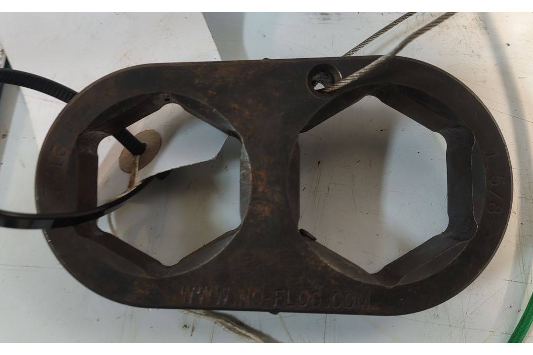 4x HTL NF-1716158 No Flog 1.7/16" to 1.5/8" Hands Free Backing Spanners - Image 2 of 5