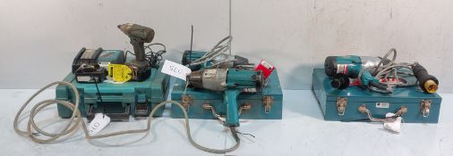 3x MAKITA 6906 3/4