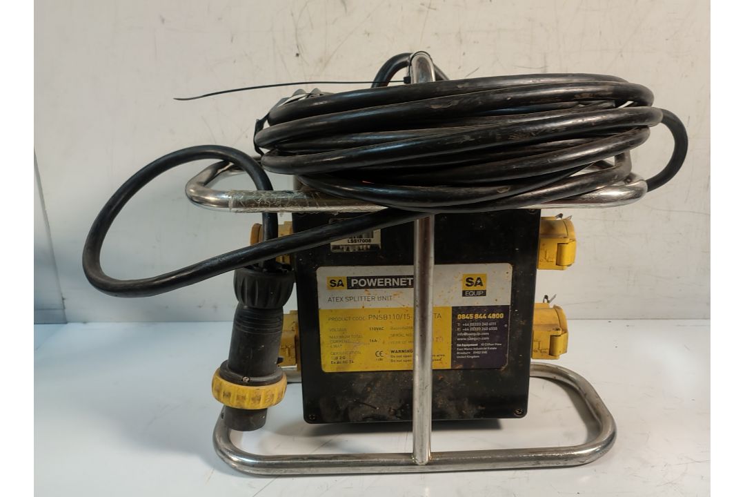 5x SA EQUIP PNSB110/15-4EX/STA 110V 4 WAY EX. Splitter Units (STAHL) - Image 23 of 28