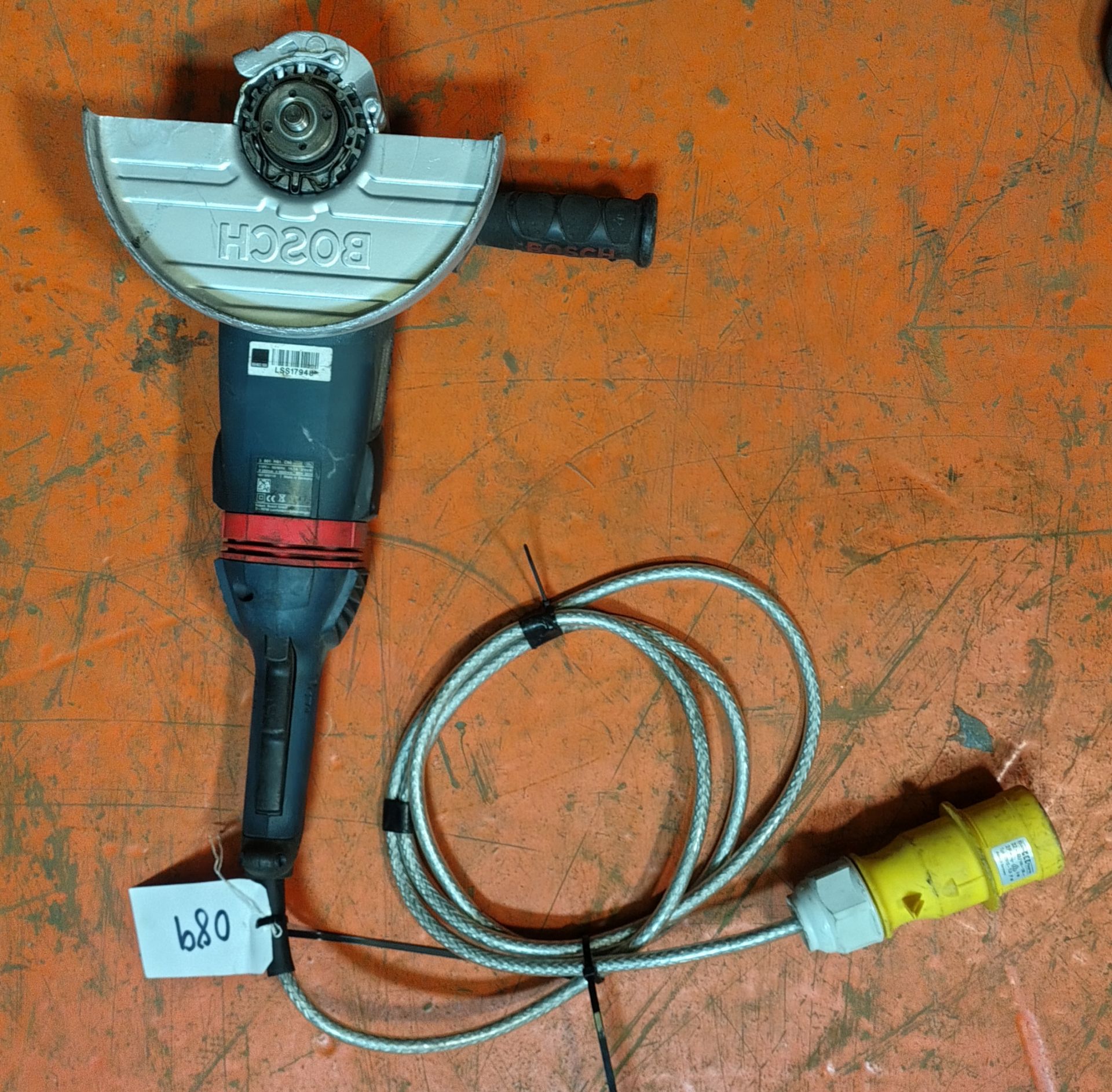 BOSCH GWS 21-230HV - 110V 9" Angle Grinder & 7x BOSCH GWS22-230 LVI - 110V 9" Angle Grinders - Image 8 of 17