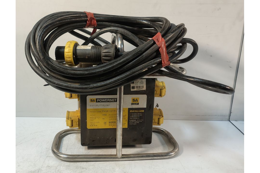5x SA EQUIP PNSB110/15-4EX/STA 110V 4 WAY EX. Splitter Units (STAHL) - Image 27 of 31