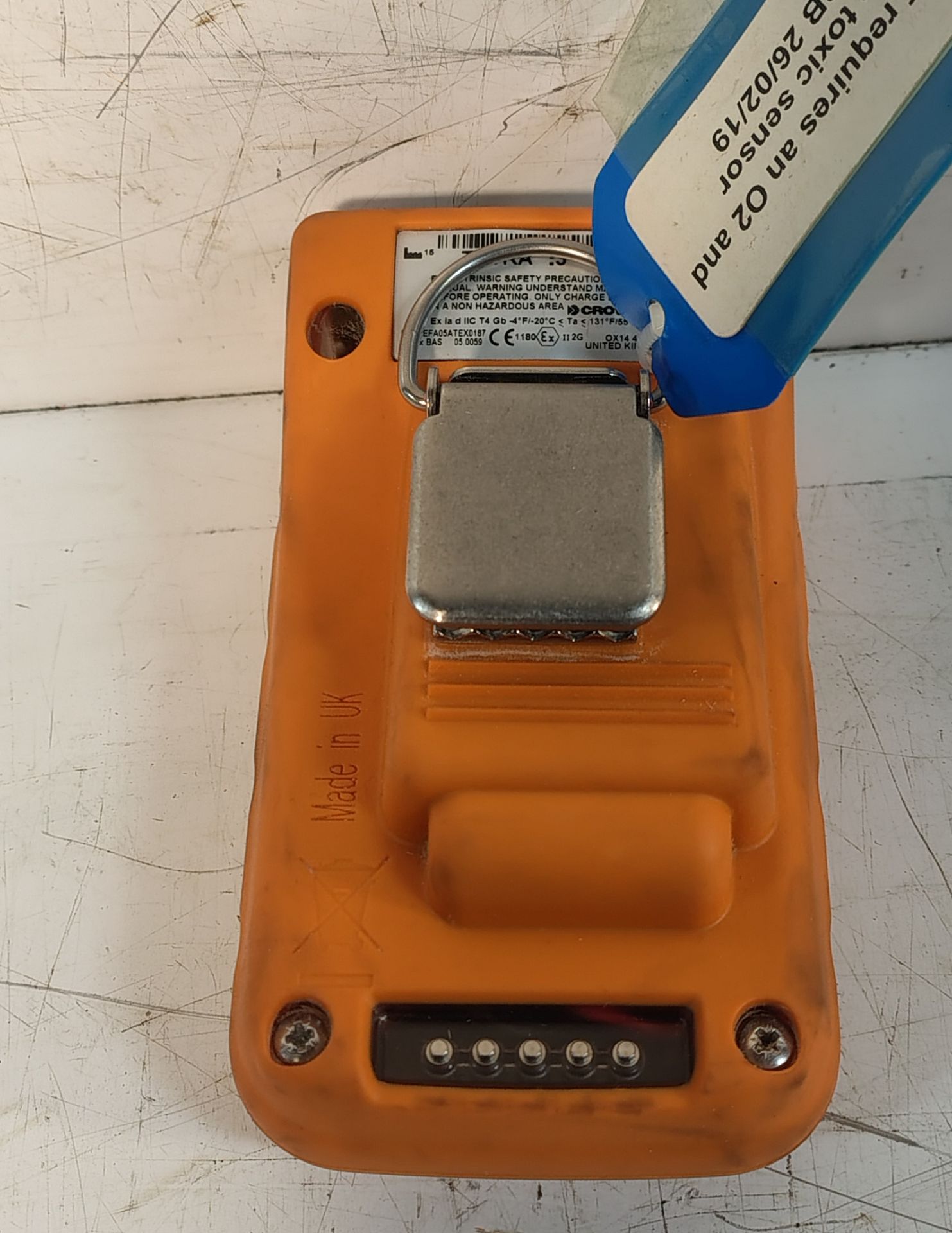 20x Crowcon Tetra 3 ATEX Personal Detectors - O2, CH4 (LEL), H2S, CO & 20x Crowcon C011020 Chargers - Image 7 of 9