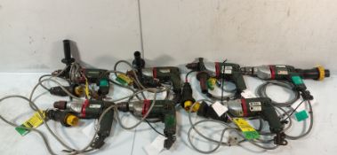 8x METABO BE 75-16 110V 1/2