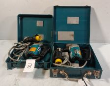 2x MAKITA JN3200 110V Nibblers