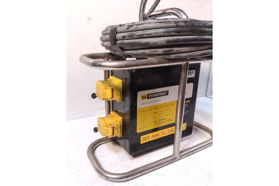5x SA EQUIP PNSB110/15-4EX/STA 110V 4 WAY EX. Splitter Units (STAHL) - Image 4 of 31