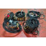 5x SA EQUIP PNSB110/15-4EX/STA 110V 4 WAY EX. Splitter Units (STAHL)