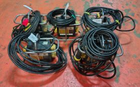 5x SA EQUIP PNSB110/15-4EX/STA 110V 4 WAY EX. Splitter Units (STAHL)