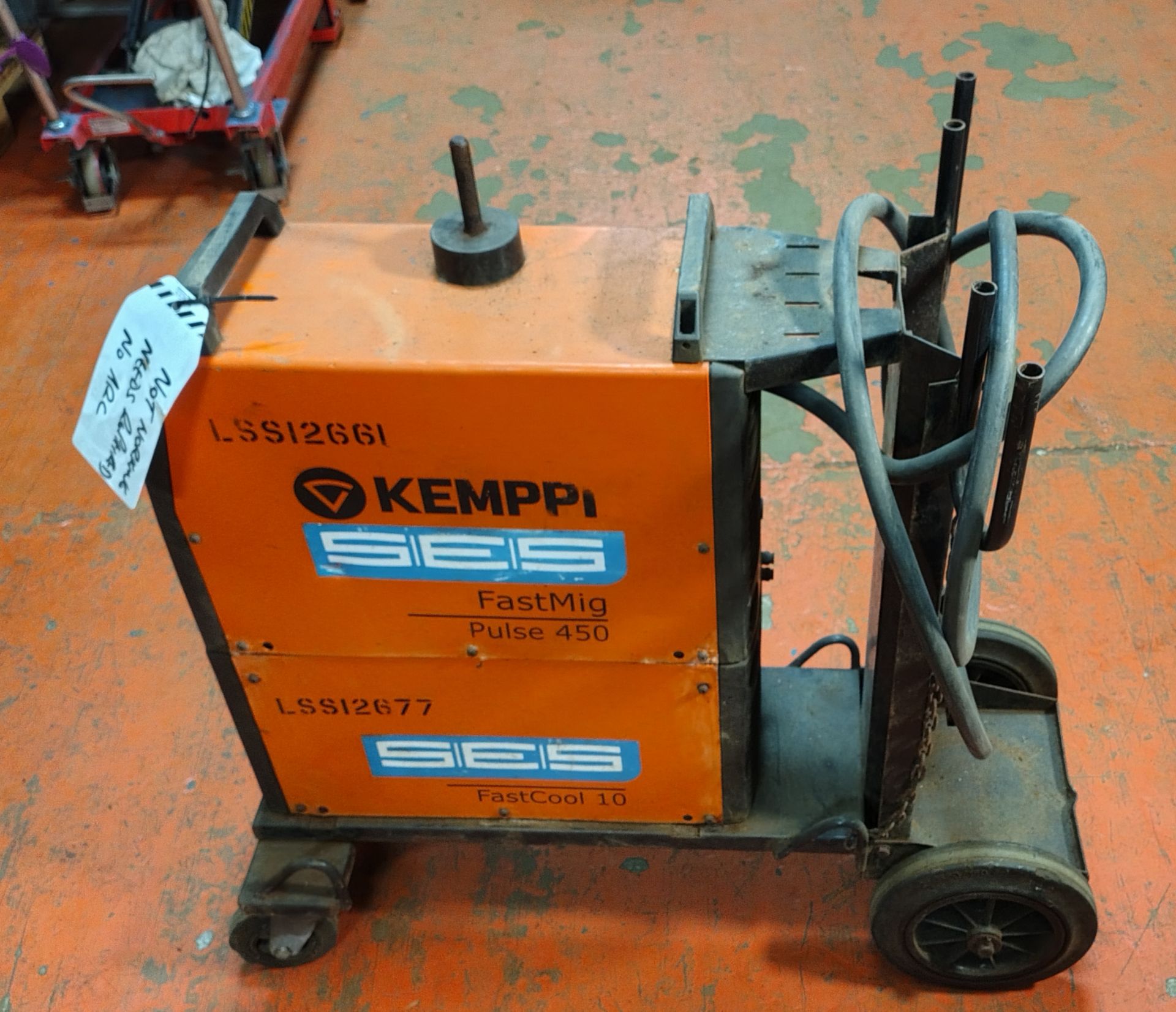 Kemppi Fastmig Pulse 450 - 415V Welding Inverter and water cooling unit - Image 6 of 10