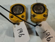 2x Enerpac RSM-200 20t Single Acting Flat-Jack Cylinders 51mm-62mm