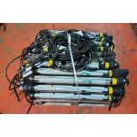 24x SA EQUIP SHE14018C110CEA - 110V EX. Fluorescent Emergency Work Lights