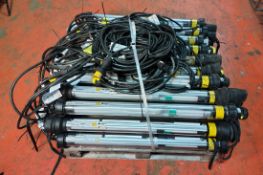 24x SA EQUIP SHE14018C110CEA - 110V EX. Fluorescent Emergency Work Lights