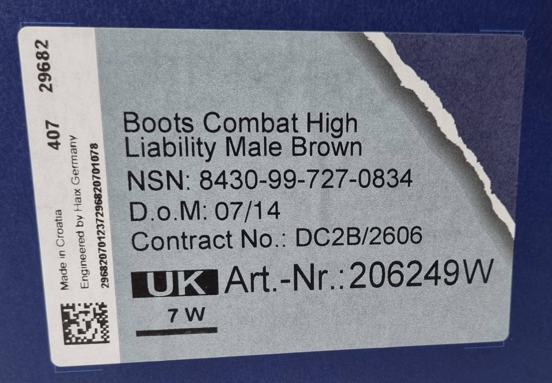 Various boots and trainers - see description for details - Image 32 of 36
