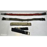 50x British Forces belts - various types and sizes