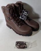 Iturri men's brown patrol boot - size 15L