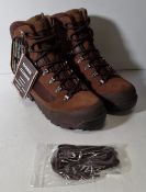 Iturri men's desert combat high liability brown boots - size 12M