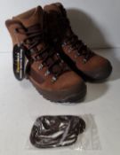 Iturri men's desert combat high liability brown boots - size 12M