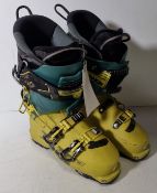 Ski-boots - Scarpa - Black / green / yellow