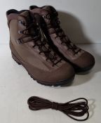 AKU men's high liability combat brown boots - size 15L