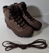 AKU Tactical female brown high liability combat boots - size 6M