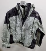Collection of outdoor jackets and trousers - mixed styles and sizes