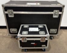 2x VL3500 Wash in a flight case - details in the description