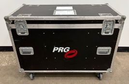 6x Solaris Flare RZ Q+ Rayzr in flight case. 101.7kg, 122 x 60 x 90 cm