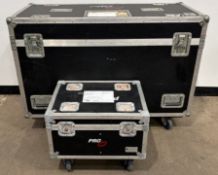 2x VL3500 Wash in a flight case - details in the description