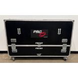 1x LG 86UH5E LCD 4K monitor (VESA 600x400) in flight case. Comes with remote and wall mount bracket.