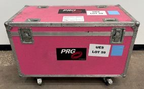 2x Fresnel HMI 1.2K ARRI D12 in flight case. Comes with ballast, head cable, and barn door. 95.8kg