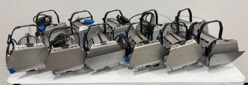 10x Fresnel 1.0K ARRI Plus 5