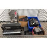 STILLAGE 15 - Media equipment. Equipment list on request. Refer to photos. Stillage not included