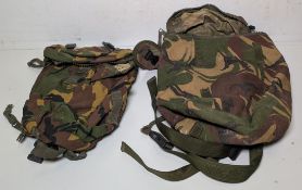 Various types of ex-military DPM accessories - 133kg – may require repair/be incomplete