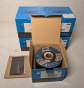 5x packs of Tyrolit cut-off wheels - 115 x 2.5 x 22.23mm - 25 per pack