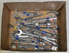 40x Imperial spanners mixed types and sizes USA made