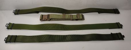 60x British Forces belts - various types and sizes