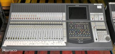 Sony DMX-R100 24 channel digital audio mixer - full details in description
