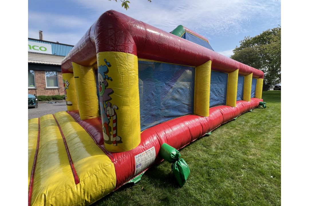 Airquee Clown Activity inflatable multi play/obstacle course bouncy castle - see description - Image 4 of 26