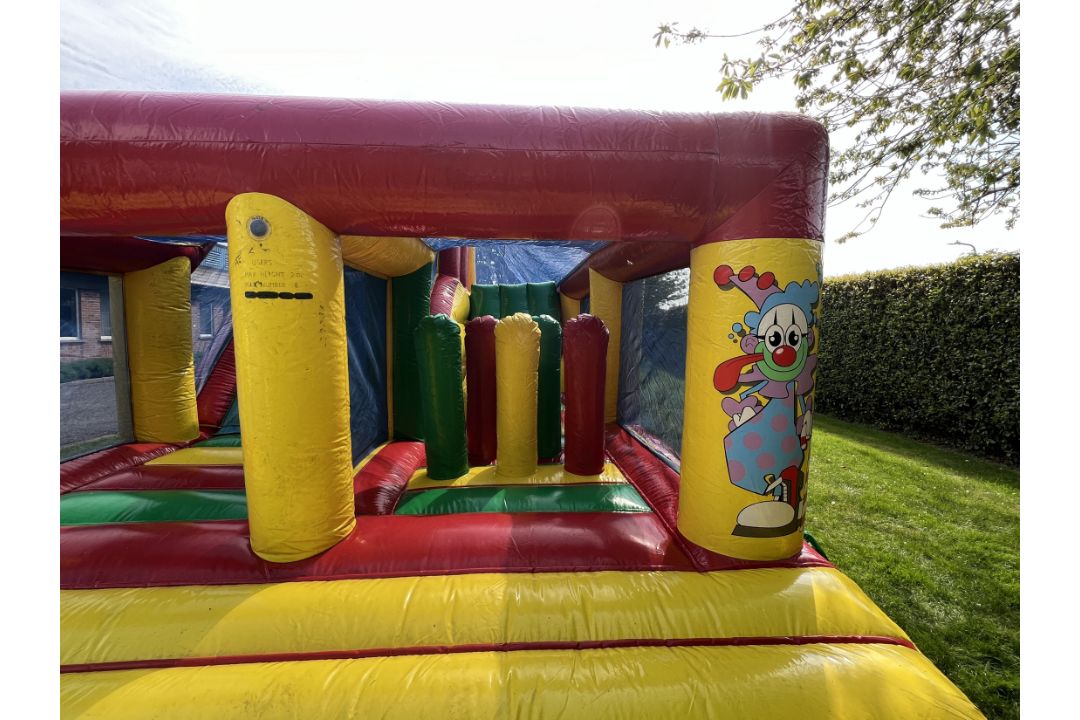 Airquee Clown Activity inflatable multi play/obstacle course bouncy castle - see description - Image 7 of 26