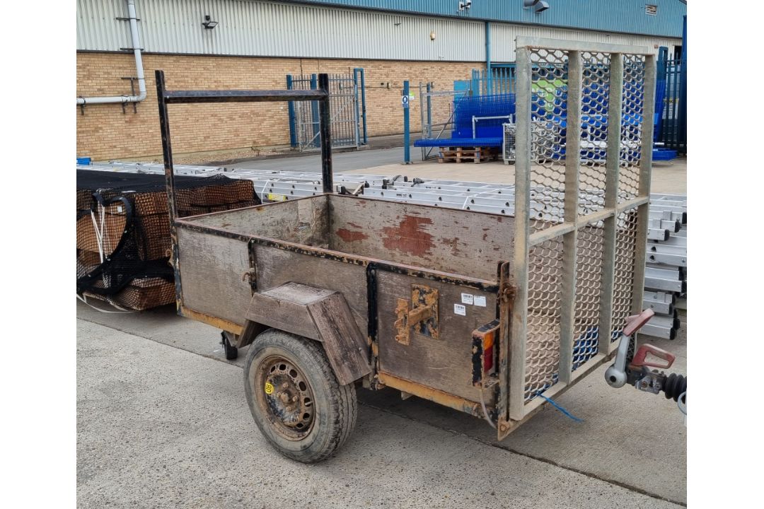 Single axle trailer with drop down ramp - full details in the description - Image 2 of 10