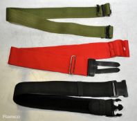 50x British Forces belts - various types and sizes
