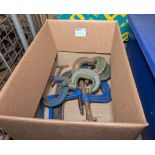 Workshop tools - Mixed size and type G-clamps - 8 units