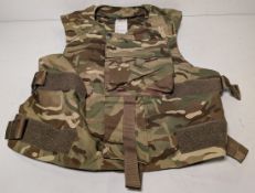 10x British Army MTP combat vests - mixed sizes - no filler