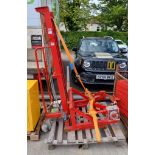 Kaiser + Kraft 961469 barrel lifter SWL 250kg - W 945 x D 1470 x H 1910mm