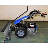 Tracmaster BCS 740 Powersafe two wheel tractor with BCS SL professional snowblade