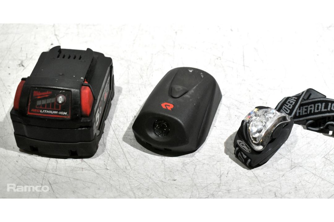 Various fire service equipment - Scangrip lamp, nightsearcher hand torch & more - see desc. - Image 10 of 20